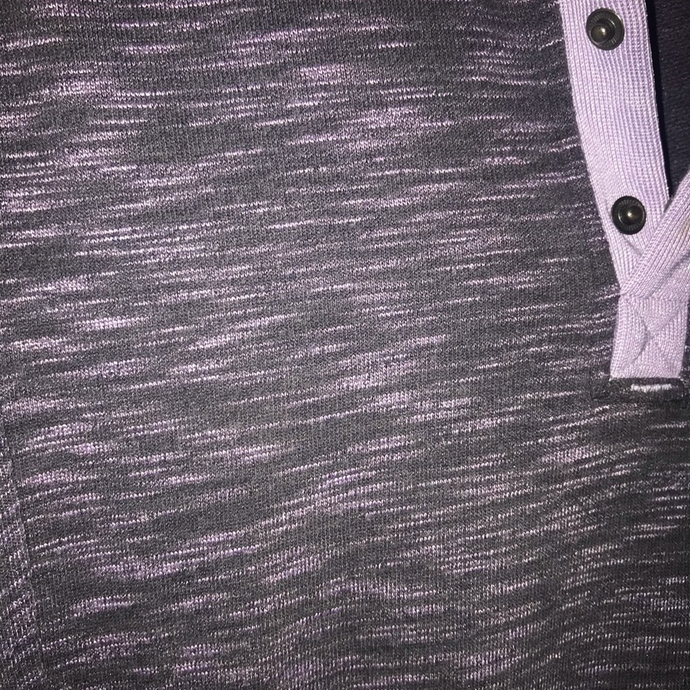 Avalanche Purple Snap Button Pullover Sweatshirt - image 5